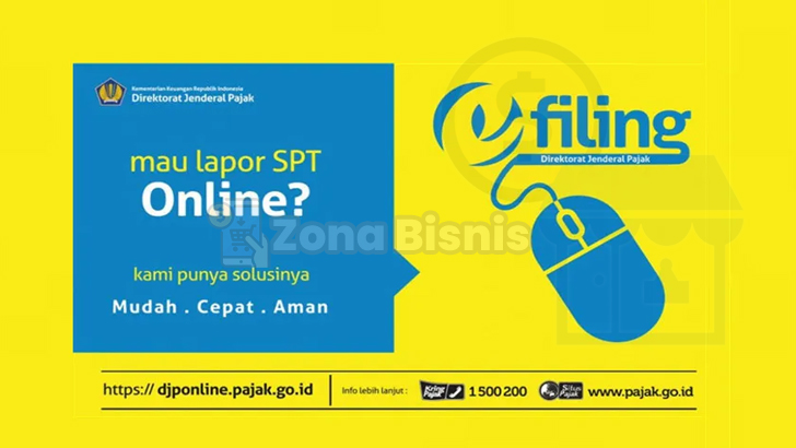 Panduan Registrasi DJP Efiling Lapor Pajak Secara Online - SPT Tahunan